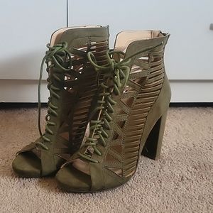 Green heels